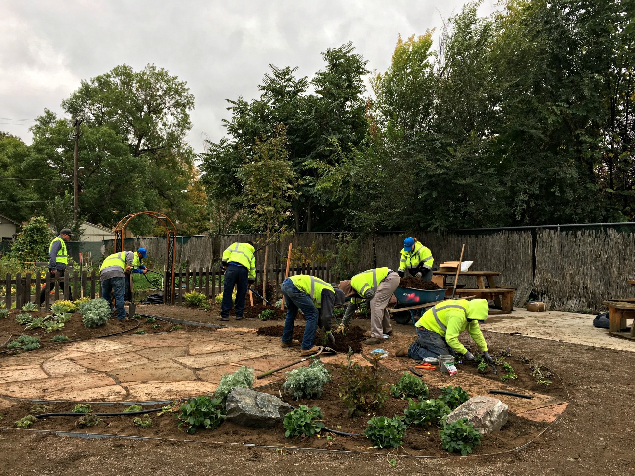 Creating a Healing Garden at Denver Children's Home BrightView